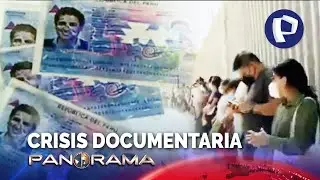 Crisis documentaria: a largas colas en Reniec, se suma la escasez de pasaportes y brevetes