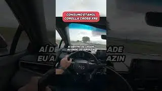 CONSUMO COROLLA CROSS XRE 2023 PISANDO TUDO