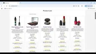 ShoppyGlobe ecommerce website using REACT
