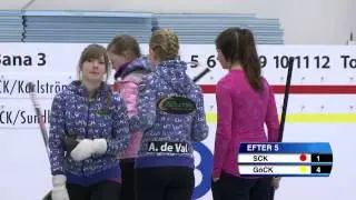 Curling: JSM 2013 Flickor SCK/Fält vs GöCK/Rilea