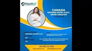 #CanadaExpressEntry | Canada Express Entry Pool Draw Updates | VisaMint Overseas Services