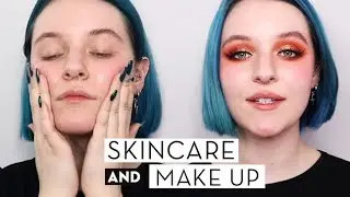 NEW Drugstore Skincare Products 2020 I CATRICE Skincare Routine + Make Up Tutorial I Brittny