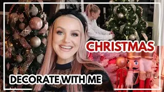 Christmas Decorate With Me, House Tour & New Hair ♡ Vlogmas