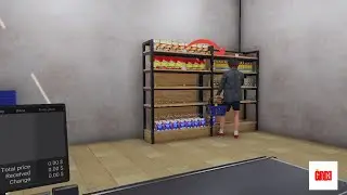 Открытие универсального магазина | CAFE MART SIMULATOR MALAYALAM | GROODE