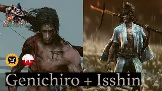 Sekiro PL 🗡️ Genichiro + Isshin FINAL BOSS 🐲 (może nie najładniejsza walka ale pokonany 😉)