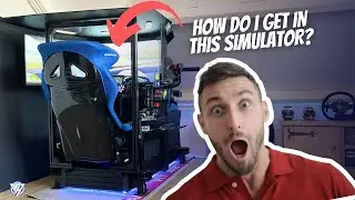 How To Enter This Sim Rig? | Sim Racing Rig Tour