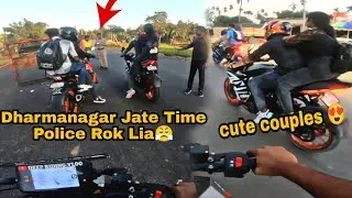 Cute Couple Wants To Race😍| Ktm RC 200🥵|Long Ride Khowai To Dharmanagar😍