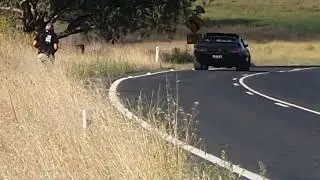 Filming Wheeler Dealers World Tour Australia 2024.  Mad Max Interceptor.  Followed by the drone
