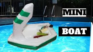Home Made MINI ELECTRIC BOAT