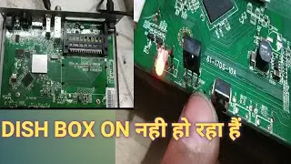how to repair,dish tv box not working,dish tv set top box repair,how to repair dish TV set top box,