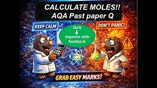GCSE Chemistry | AQA Past paper explained: Mole Calculations
