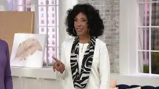 Denim & Co. Essentials Long Sleeve Button Henley Waffle Knit Top on QVC