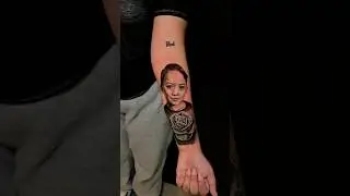 Portrait Tattoo X Cover up | Dragonhawk Mast Fold 2 Pro 2.7mm and Bishop Power Wand Packer 4.2mm