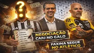😮 NEGOCIAÇÃO CAIU NO ATLÉTICO 🚨 FAXINA SEGUE NO GALO 🎯 VÁRIOS NOMES NA LISTA | #atlético