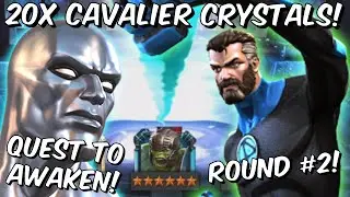 20x 6 Star Silver Surfer Cavalier Crystal Opening Round #2!! - Marvel Contest of Champions