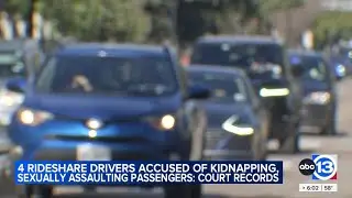 Four rideshare drivers federally indicted for kidnapping passengers, court records show