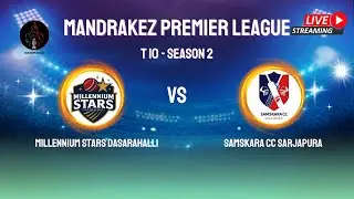 Millennium Dasarahalli VS Samskara CC Surjapura MPL Season 2