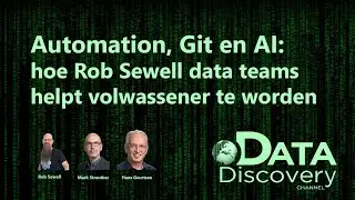 Automation, Git en AI: hoe Rob Sewell data teams helpt volwassener te worden