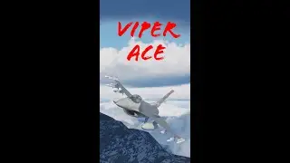 Becoming a Flying Viper Ace In 60 Seconds #f16 #dcs #dcsworld #shorts #maverick #topgun #america