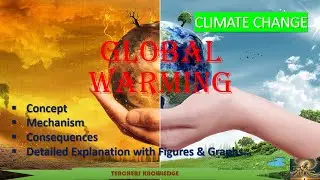 Climate Change/GLOBAL WARMING/Concept/Mechanism with Fig. & Graphs/Green House Gases and effect..