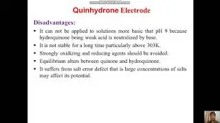 Indicator Electrodes Part 3