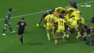 Peter Betham peels off the maul