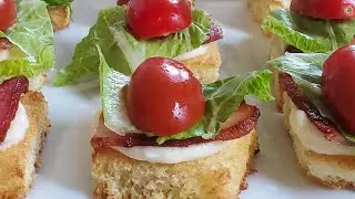 The Ideal Mini BLT Recipe for Parties & Game Day