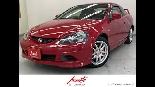 平成16年　インテグラタイプR　6速MT　ブレンボ　入庫しました！＠2年保証つき中古車のエースオート　大阪　八尾　東大阪