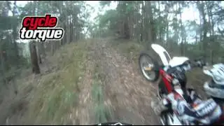 Cycle Torque's Darren Smart has his final ride on the 2012 Husqvarna TE310