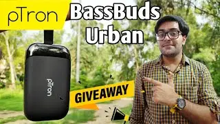 pTron Bassbuds Urban TWS UNBOXING / Reviews / GiveAway 😃😃 Best True Wireless Earbuds Under 2000 ??🎧🎧