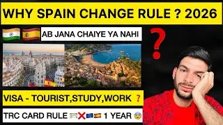 Spain Rules 2025-2026: Should we come now or wait? | New Visa & TRC Changes Explained Hindi