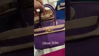 🌈 Vibrant Birkin 🌈 #birkininspired #birkinbag #birkin