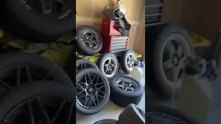 A Garage Filled With Mickey Thomson Tires and Drag Packs // Shelby GT500 / SVT Cobra / Boosted 5.0