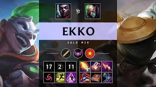 Ekko Mid vs Singed: Legendary - VN Master Patch 25.S1.1
