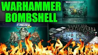 Games Workshop ПОЛНОСТЬЮ ИЗМЕНИЛИ ИГРУ!! Warhammer Quest DARKWATER Epic Dungeon Crawl #Warhammer