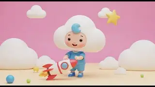 Rocket Racer&rsquo;s Candy Cloud Cruise | Nursery Rhyme for Toddlers Sing Along 🚀🍬🎵