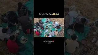 29/365 Zal Zal Chicken | Party In The Farm | Part 2 #viral #party #farming #funny #minivlog #comedy