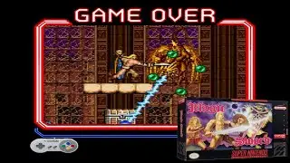 GAME OVER sur MAGIC SWORD ( SNES ) - Gameplay - #retrogaming #snes
