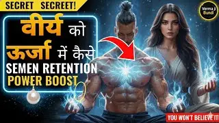 गलती से भी इसे मत बहाना! 🚫 Energy Transmutation Method | Power of Brahmacharya