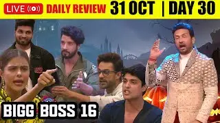 [[LIVE]] BIGG BOSS 16 Review 31 October 2022 | Day 30 Full Episode Today #BiggBoss16Review