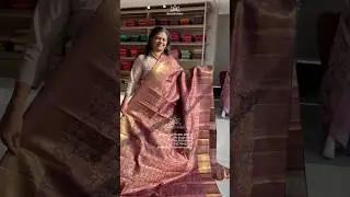 For enquiries in orders, Whatsapp is on +91 7012965492 #sareelove #kanchipattu ￼