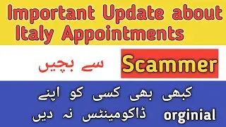 Italy Embassy Appoitment Update | Family-Work Visa Appoitment |Must Listen #italyvisa