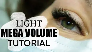Учебник по наращиванию ресниц | Учебник по наращиванию ресниц Light Mega Volume + картирование