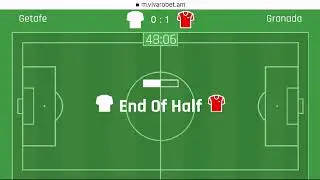 Getafe CF vs Granada CF live(First half)