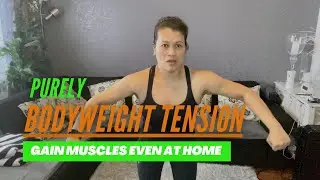 BASIC AT HOME BACK WORKOUT WITH NO EQUIPMENT | PURELY BODYWEIGHT MUSCLE TENSION | Tagalog