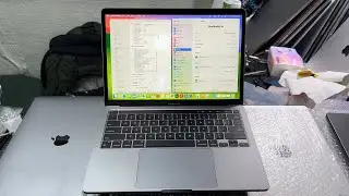 2020 MacBook Pro M1 8GB RAM 1TB Storage 13 inch Battery at 91%, slight signs of use