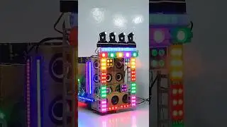 4 mini sharpy dj setup loading | cardboard mini dj truck #minidj #djtruck