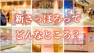 新さっぽろってどんなところ？巨大ショッピングモールな副都心、新千歳空港からもエスコンフィールドからも札幌街中からもアクセス抜群！