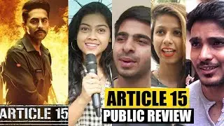 Article 15 Movie Public /Honest Review I Ayushmann Khurrana, Anubhav Sinha I HIT Or FLOP