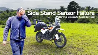 Side Stand Sensor FAILURE during 3000 km Ride Here's what went wrong! in my 2025 KTM 390 Adventure